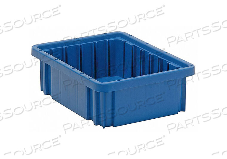 OEM#: DG91035BLРАЗДЕЛИТЕЛЬНАЯ КОРОБКА 10-7/8X8-1/4X3-1/2 В СИНЕМ ЦВЕТЕ от Quantum Storage Systems