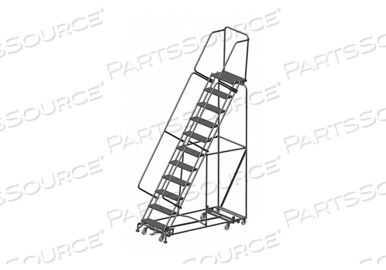 OEM#: WA-AD-113214P11 СТУПЕНЬКА СТАЛЬНАЯ ВСЕНАПРАВЛЕННАЯ БЕЗОПАСНАЯ РОЛИКОВАЯ ЛЕСТНИЦА С ЗАМКОМ, ПРИВОДИМЫМ В ДЕЙСТВИЕ ПОД ГРУЗОВЫМ ВОЗДУХОМ, 24 PERF. STEP-WA-AD113214P от Ballymore