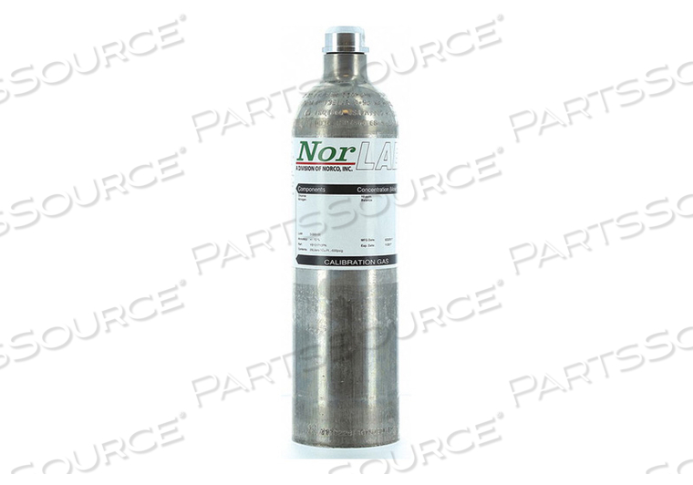 OEM#: F105310PM10БАЛЛОН С КАЛИБРОВОЧНЫМ ГАЗОМ 29 Л от Norco Inc.
