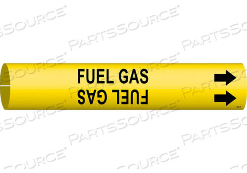 OEM#: 4062-DPIPE MARKER FUEL GAS YELLOW 4 TO 6 IN от Brady Americas
