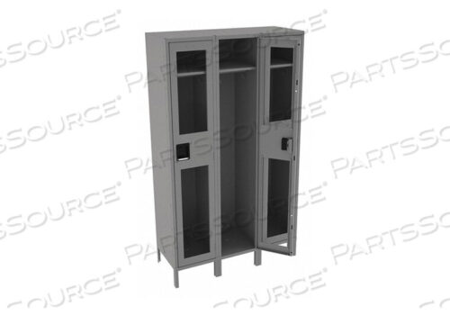 OEM#: CSL-151872-3 MED GREWRDRB LOCKR CLEARVIEW 3 WIDE 1 TIER GRAY от Tennsco Corp.