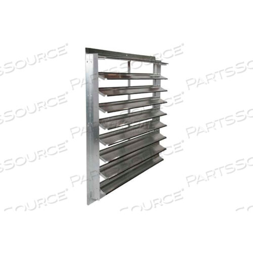 OEM#: 556-STD-42EXHAUST SHUTTER (DOUBLE SHUTTER) 42 by Air Conditioning Products Company