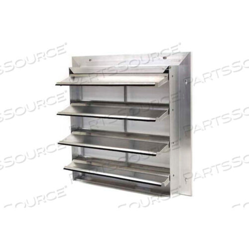 OEM#: EAS-MF 51АЛЮМИНИЕВАЯ НАСТЕННАЯ ВЫТЯЖНАЯ ЗАСЛОНКА, ЗАДНИЙ ФЛАНЕЦ 51 от Air Conditioning Products Company