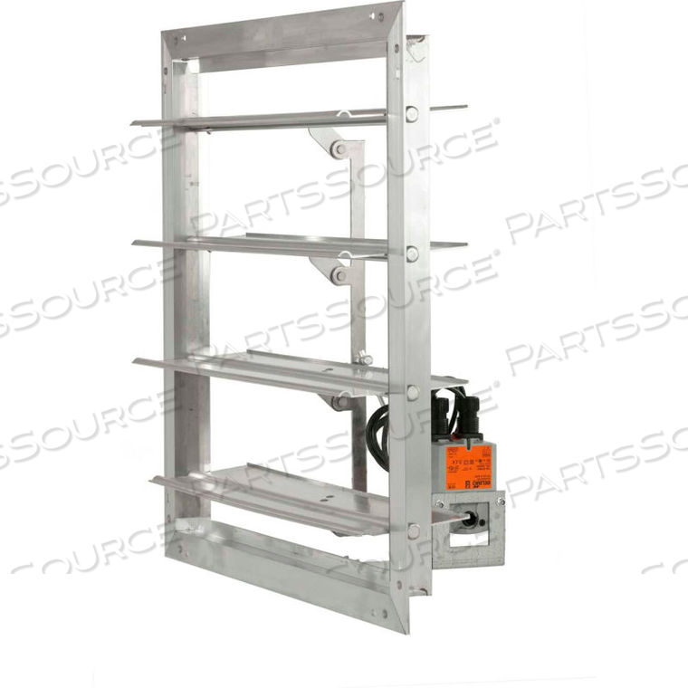 OEM#: GMD 36 ОЦИНКОВАННАЯ СТАЛЕВАЯ ФЛАНЦЕВАЯ МОТОРИЗОВАННАЯ ЗАСЛОНКА 36 от Air Conditioning Products Company