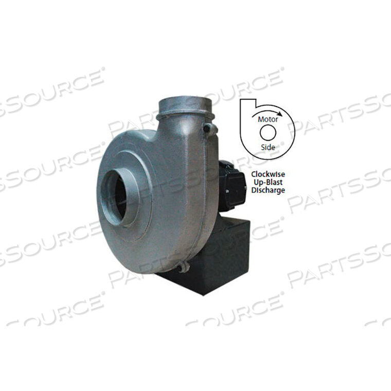 OEM#: HADP8-1/2-S-TE-CWАЛЮМИНИЕВЫЙ ВОЗДУХОДУВКА, 1/2 л.с., 1 фаза, TEFC, CW, UPBLAST от Americraft Manufacturing Co., Inc.