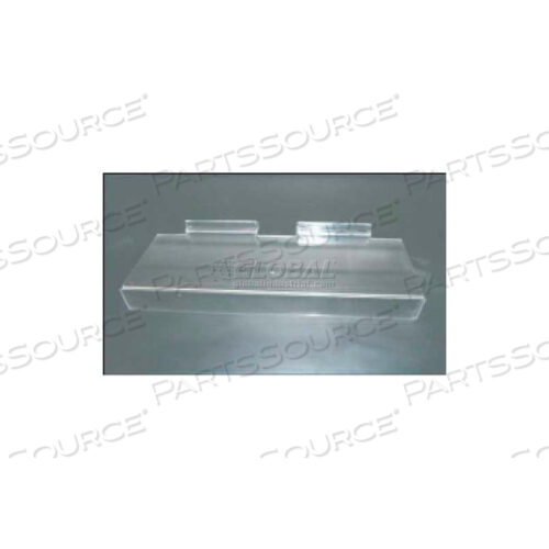 OEM#: SP/SSLACRYLIC CLEAR SHOE SHELF ДЛЯ SLATWALL PANELE, 4 X 10 С 1 КАНАЛОМ ДЛЯ ВЫВЕСКИ от Amko Displays LLC