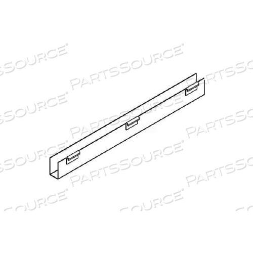 OEM#: SWPJR36FАКРИЛОВАЯ ПРОЗРАЧНАЯ КНИЖНАЯ ПОЛКА ДЛЯ РЕЕЧНОЙ СТЕНЫ, 1/8 X 36 J-СТОЙКА С ПЛОСКИМ ДНОМ ДЛЯ КНИГ от Amko Displays LLC