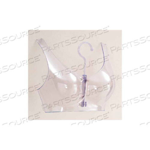OEM#: XS517 ФОРМА ДЛЯ ПОДВЕСНОГО БЮСТГАЛЬТЕРА - ПРОЗРАЧНЫЙ ПЛАСТИК от Amko Displays LLC