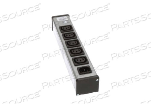 Replaces Non-Medical IEC5POWER STRIP, ALUMINUM, GRAY, MEETS UL, CULUS, TUV