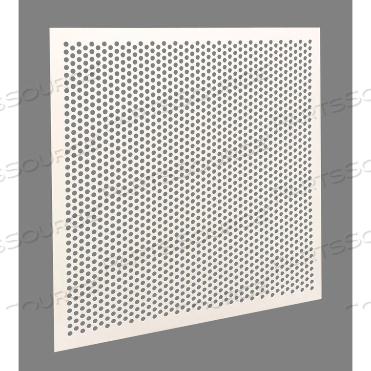 OEM#: STR-PERF-2238-2PKPERFORATED DIFFUSER SQUARE PLASTIC PK2 by American Louver