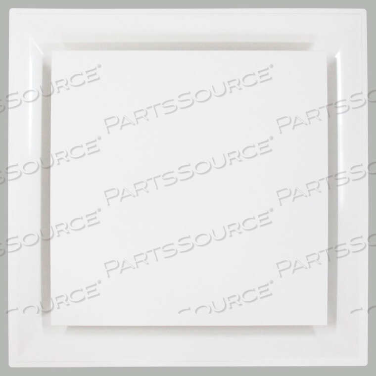 OEM#: STR-PQ-14W-R6ПЛАСТИКОВЫЙ ПЛАСТИКОВЫЙ ДИФФУЗОР STRATUS ДЛЯ Т-ОБРАЗНОГО ПОТОЛКА, R6 ИЗОЛЯЦИЯ, БЕЛЫЙ от American Louver