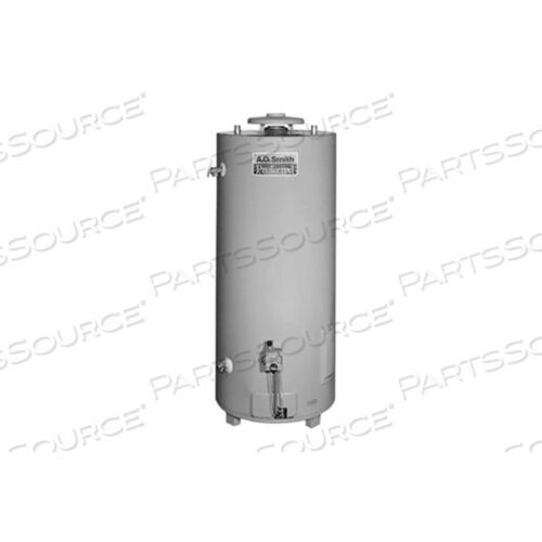 КОММЕРЧЕСКИЙ ВОДОНАГРЕВАТЕЛЬ ТИПА TANK CONSERVATIONS, НАТУРАЛЬНЫЙ ГАЗ, 74 ГАЛЛОНА, 75100 БТЕ