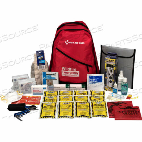 OEM#: 91058 РЮКЗАК ДЛЯ ГОТОВНОСТИ К ЧРЕЗВЫЧАЙНЫМ СИТУАЦИЯМ, WILDFIRE by First Aid Only