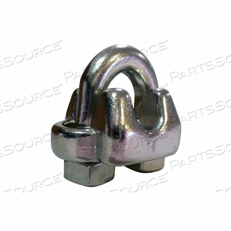 OEM#: SWRC125P6STAINLESS STEEL WIRE ROPE CLIP - 1/8 DIAMETER - PACK OF 6 by Advantage Sales & Supply