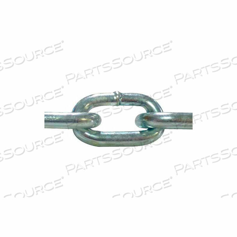 OEM#: ZPPC375X66GRADE 30 PROOF ЦЕПЬ В КАТУШКЕ - ДИАМЕТР 3/8 - 2650 ФУНТОВ. ЕМКОСТЬ - 66 ВЕДЕР - БЛЕСТЯЩИЙ ЦИНК от Advantage Sales & Supply