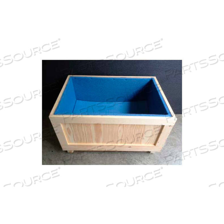 OEM#: WCF-482430ДЕРЕВЯННЫЙ ЯЩИК С 1 ПОЛИЭТИЛЕНОВОЙ ВСПЕНЕННОЙ ПОДКЛАДКОЙ, ДВУСТОРОННИЙ ВХОД, 48 Д X 24 Ш X 30 В от Arrow Crate Packaging