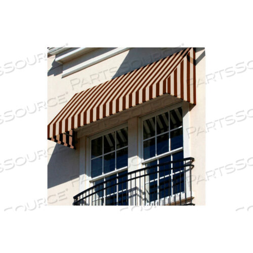 МАРКИЗ НА ОКНО/ВХОД 3-3/8Ш X 3-11/16В X 2D КОРИЧНЕВЫЙ/БЕЖЕВЫЙ