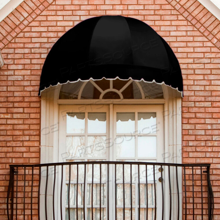 OEM#: RB6-KОКОННЫЙ/ВХОДНОЙ МАРКИЗ 6 4-1/2W X 3 2-1/4D X 3 9-1/4H ЧЕРНЫЙ от Awntech