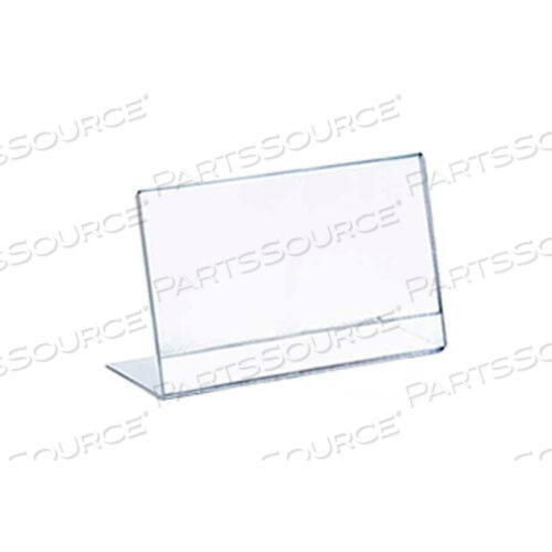 OEM#: 112735VERT L-ОБРАЗНЫЙ АКРИЛОВЫЙ ЗНАК HLR, 3,5 Ш X 4,5 В, УПАКОВКА 10 ШТ. от Azar International