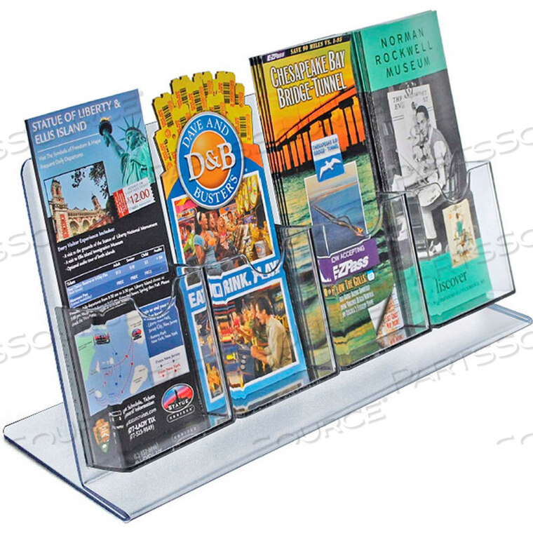 OEM#: 222978БРОШЮРА HLR, 17,5 Ш X 8,5 В, 4 КАРМАНА, CLR - PKG QTY 2 от Azar International