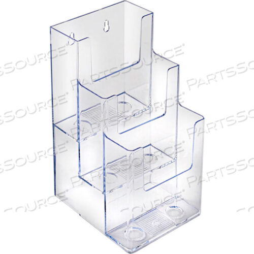 OEM#: 252033ТРЕХЪЯРУСНЫЙ ДЕРЖАТЕЛЬ БРОШЮР, 4-1/4 Ш X 5-1/4 Г X 9 В от Azar International