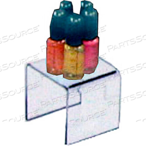 АКРИЛОВЫЙ ПОДЪЕМНЫЙ ДИСПЛЕЙ, 2,5 Ш X 2,5 В X 2,5 Г, ЦВЕТНОЙ - УПАКОВКА 4