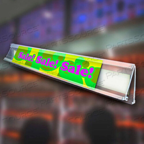 OEM#: 600050FLIP UP C-CHANNEL, 1.25H X 72L, CLR - PKG QTY 5 by Azar International