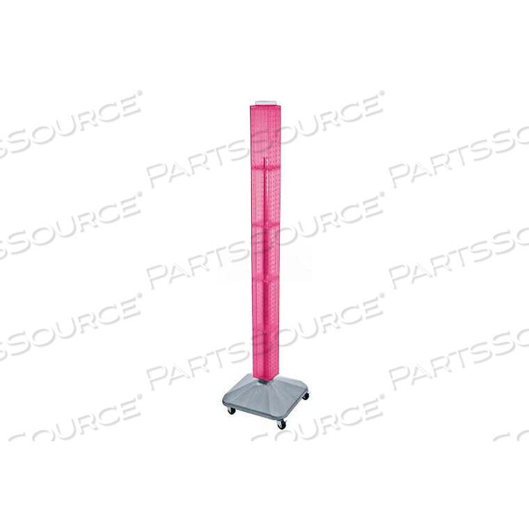 OEM#: 700226-PNK60 ДИСПЛЕИ ДЛЯ ПОЛОВ PEGBOARD, 4-СТОРОННИЕ, РОЗОВЫЕ ПОЛУПРОЗРАЧНЫЕ, 1 ШТ. от Azar International