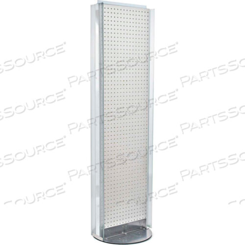 OEM#: 700256-WHTPEGBOARD НАПОЛЬНАЯ СТЕНДОВАЯ СТОЙКА С 5 С-ОБРАЗНЫМИ КАНАЛАМИ, 16 Ш X 60 В, БЕЛАЯ, 1 ШТ. от Azar International