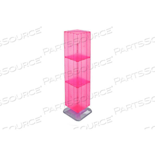 OEM#: 701464-PNK4-СТОРОННИЙ НАПОЛЬНЫЙ ДИСПЛЕЙ ИЗ БЛОКИРОВОЧНЫХ ПЕРФОНАЖНЫХ ДОСК, 14 X 60, РОЗОВЫЙ НЕПРОЗРАЧНЫЙ от Azar International