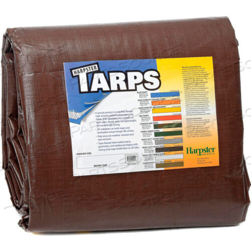 OEM#: BR6X206 X 20 SUPER HEAVY DUTY BROWN TARP 8 OZ. от Harpster Of Philipsburg