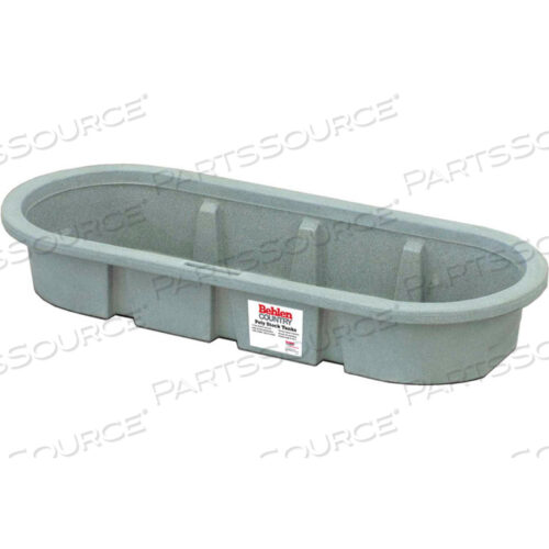 OEM#: 52110067GTPOLY STOCK TANK 2X1X6 SHALLOW ROUND END 70 GALLON от Behlen Mfg.