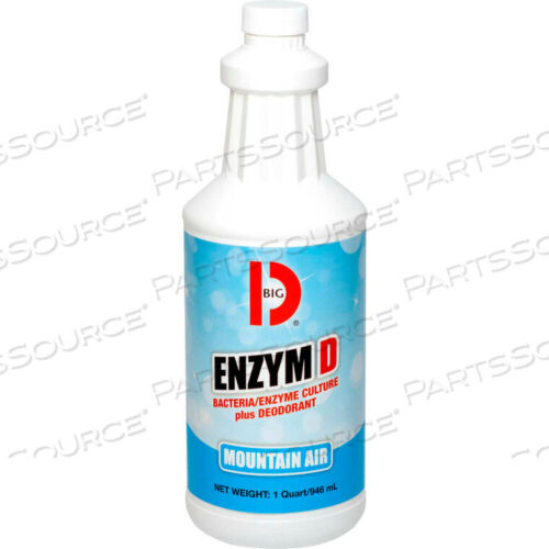 OEM#: 510ENZYM D BACTERIA/ENZYME CULTURE PLUS ДЕЗОДОРАНТ, КВАРТОВАЯ ФЛАКОН, 12 ФЛАКОНОВ от Big D