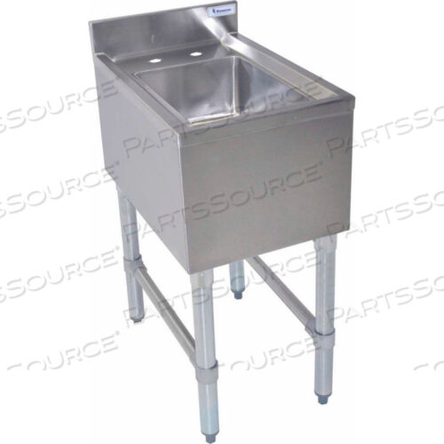 Раковина из нержавеющей стали, под барной стойкой, 4 фартука, 12 X 21-1/4