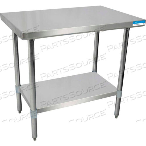 OEM#: SVT-1872WORKBENCH W/UNDERSHELF, 18 GA. 430 SERIES STAINLESS, 72WX18D by BK Resources, Inc.