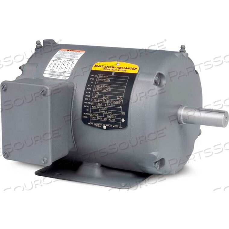 OEM#: AOM3554TMOTOR, 1.5HP, 1725RPM, 3PH, 60HZ, 145T, 3516M, TEAO, F от BALDOR