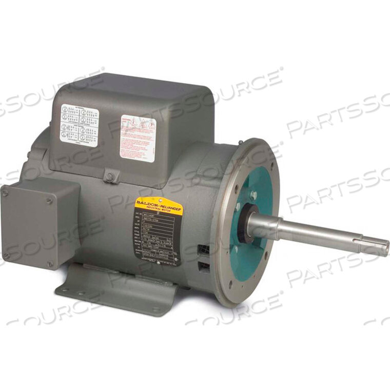 OEM#: WCL1408TMOTOR, 3 л.с., 1725 об./мин., 1 фаза, 60 Гц, 184TCZ, 3634LC, ОТКРЫТ от BALDOR