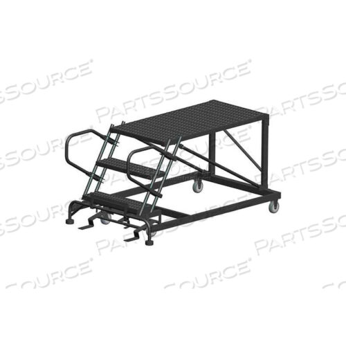OEM#: SNR3-36-48PD3 STEP HEAVY DUTY STEEL MOBILE WORK PLATFORM - 36 X 48 PLATFORM by Ballymore