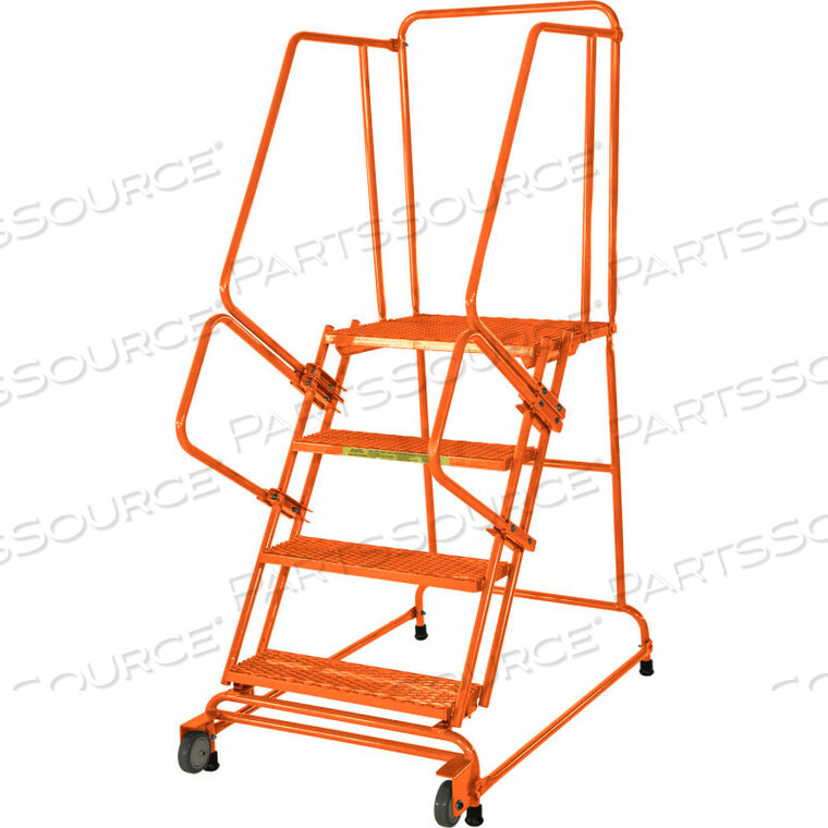OEM#: TR-3-P-O3 STEP STEEL ORANGE наклонно-поворотная лестница с перфорированными ступенями от Ballymore