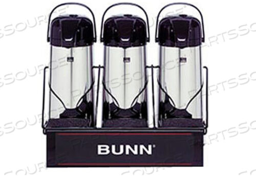 OEM#: 25371.0003ОДНОУРОВНЕВАЯ ПОДСТАВКА ДЛЯ АЭРОПОТОВ, ВМЕЩАЕТ ТРИ 2,5-ЛИТРОВЫХ АЭРОПОТА, APR3 от Bunn