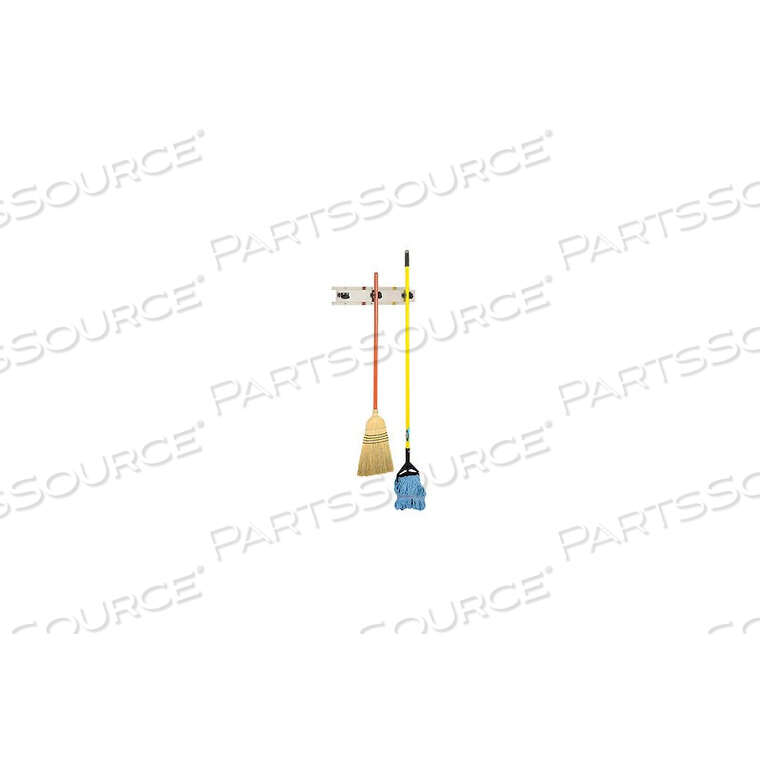 OEM#: B223X24ДЕРЖАТЕЛЬ ШВАБРЫ/МЕТЛЫ, НЕРЖАВЕЮЩАЯ СТАЛЬ, 24, 3 ЗУБЦА от Bobrick Washroom Equipment, Inc.