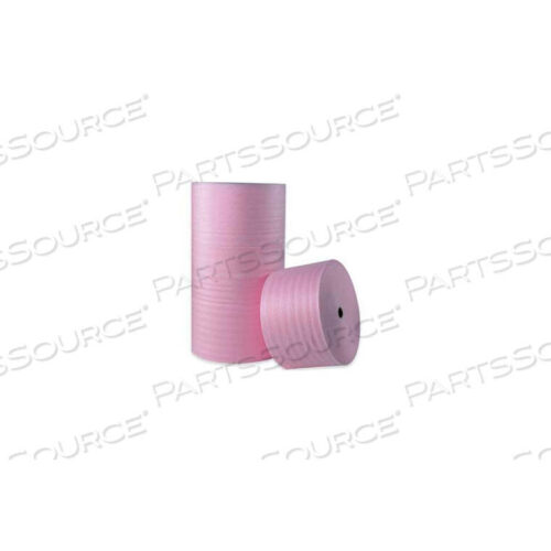 OEM#: FW18S24ASANTI-STATIC AIR FOAM ROLS 24W X 550L, 1/8 THICKNESS, ROSE, 3 РУЛОНА от Box Packaging Inc