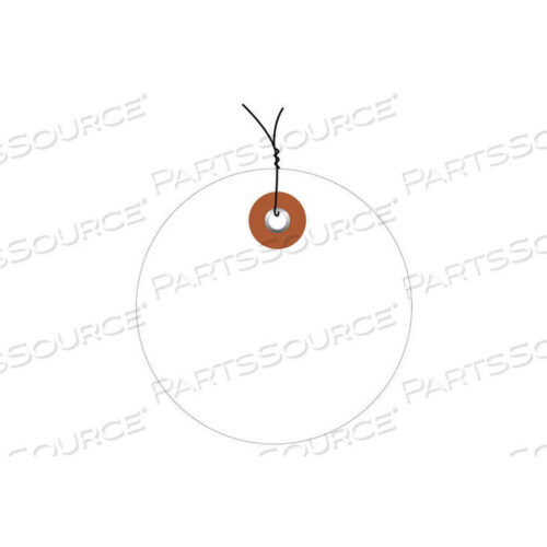 OEM#: G26071WPПЛАСТИКОВЫЕ КРУГЛЫЕ БИРКИ С ПРЯЖКОЙ 3 ДИАМЕТРА БЕЛЫЕ - 100 ШТ. от Box Packaging Inc