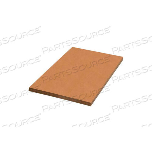OEM#: SP6060ГОФРИРОВАННЫЕ ЛИСТЫ 60 X 60 200#/ECT-32 KRAFT от Box Packaging Inc