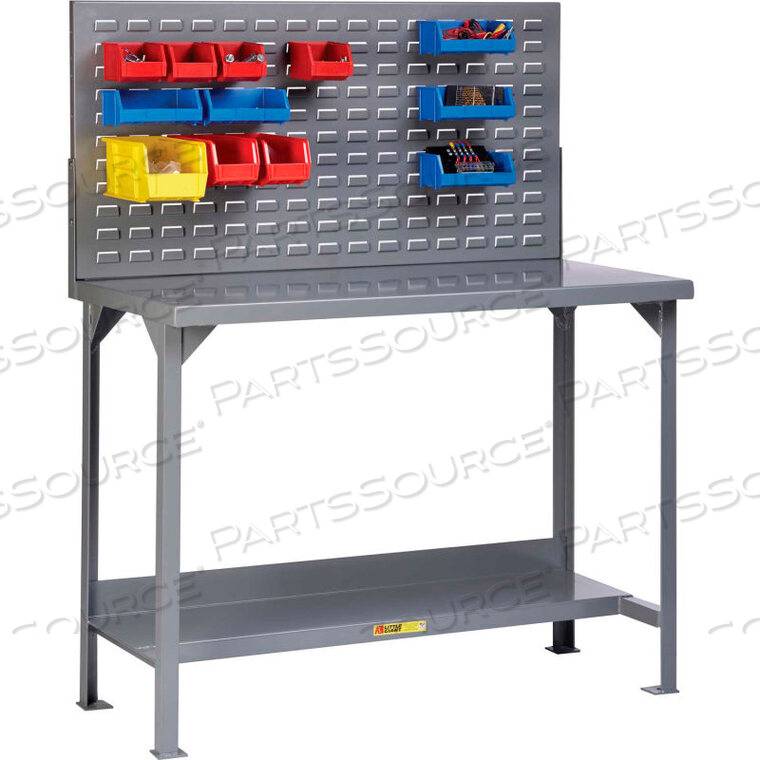 OEM#: WST2-3060-36-LP60W X 30D СТАЛЬНОЙ СВАРНОЙ ВЕРСТАК ФИКСИРОВАННОЙ ВЫСОТЫ, НИЖНЯЯ ПОЛКА от Little Giant