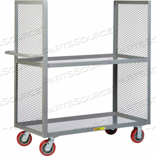OEM#: DET2L-3060-6PY2-СТОРОННИЕ ТЕЛЕЖКИ ДЛЯ СТЕЛЛАЖЕЙ, 2 ПОЛКИ С ВЫСТУПАМИ, 30X60, 6 ПОЛИМЕРНЫХ КОЛЕС от Little Giant