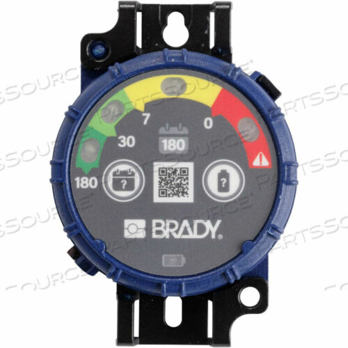OEM#: 150743ТАЙМЕР ИНСПЕКЦИИ BRADY, 180 ДНЕЙ, УПАКОВКА 10 ШТ., СВЕТОДИОДНЫЕ ЛАМПЫ, АБС-ПЛАСТИК, СИНИЙ от Brady Americas