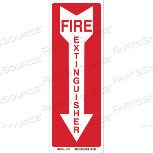 OEM#: 47039ЗНАК ОГНЕТУШИТЕЛЯ, СТЕКЛОВОЛОКНО, 3-1/2W X 14H от Brady Americas