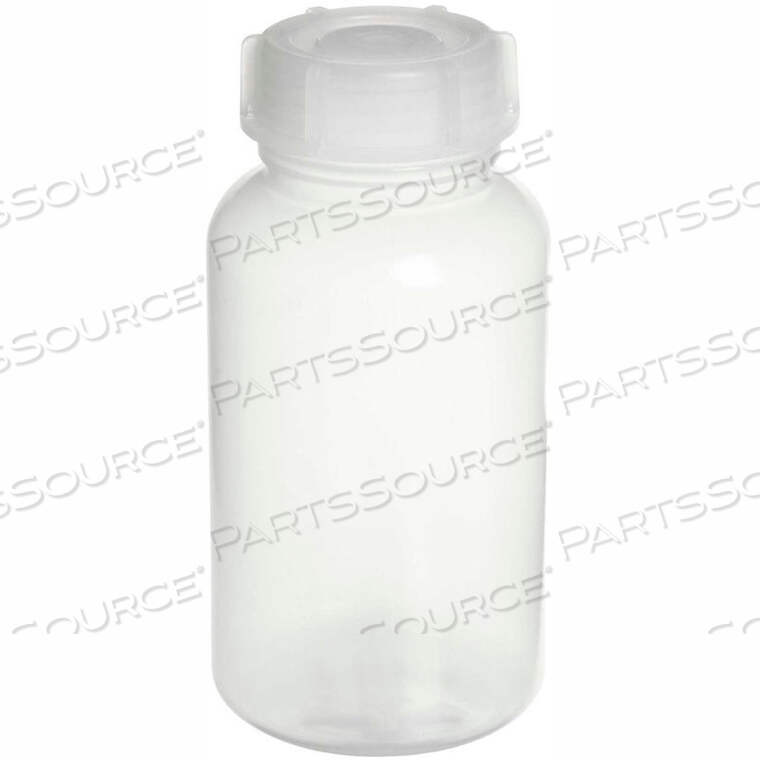 OEM#: 10906-0500БУТЫЛКА С ПРОЧНОЙ ЗАКРЫТОЙ 109060500, ПЭНП, 500 МЛ, ПРОЗРАЧНАЯ, ШИРОКОЕ ГОРЛО, 6 шт. в упаковке от Bel-Art Products