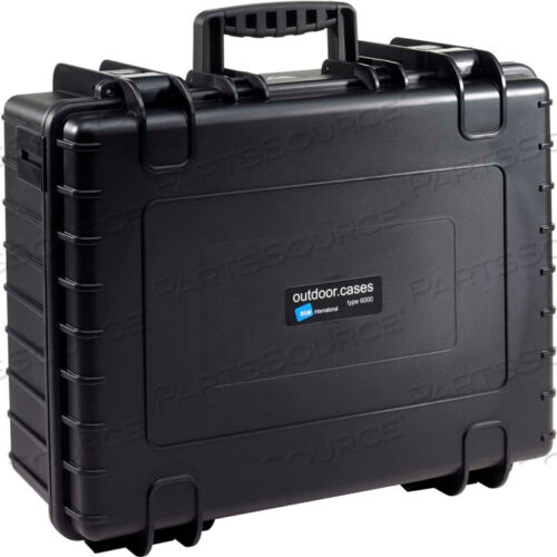 OEM#: 6000/B/RPDMEDIUM OUTDOOR WATERPROOF CASE W/ RECONFIGURABLE PADDED DIVIDER INSERT 20LX16-1/2WX8-1/2H, BLK by B&W North America